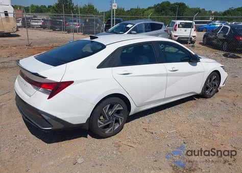 2025 Hyundai Elantra Sel Sport from USA, damaged, VIN KMHLM4DG6SU903101